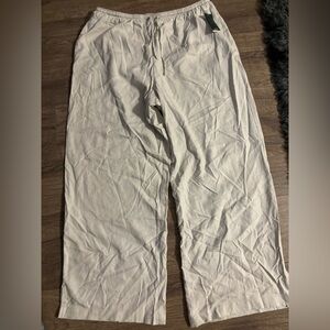 Wild Fable Light Beige Women’s Linen Pants